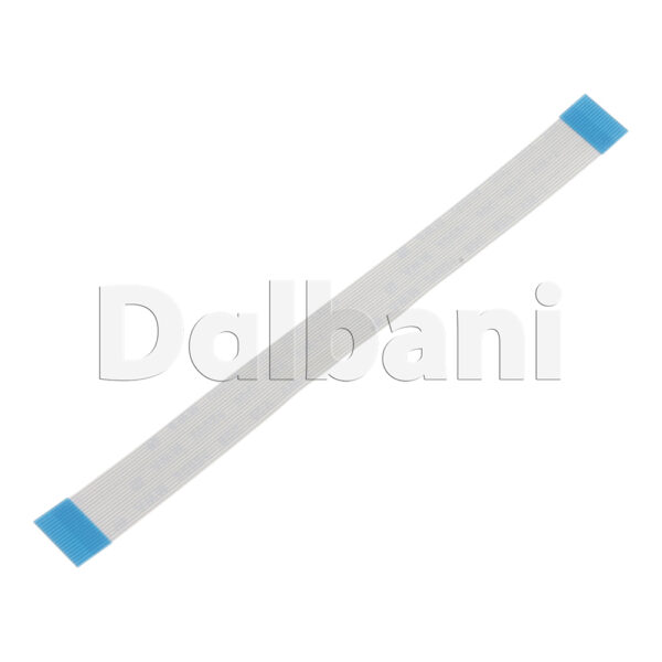 White Flex Cable FFC Flat Flexible Ribbon 0.5 Pitch 18 Pin 110 mm Type A - Image 3