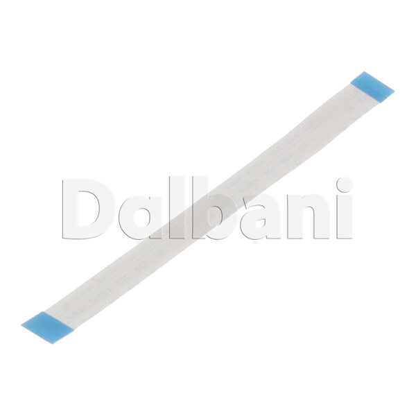 White Flex Cable FFC Flat Flexible Ribbon 0.5 Pitch 18 Pin 115 mm Type A - Image 3