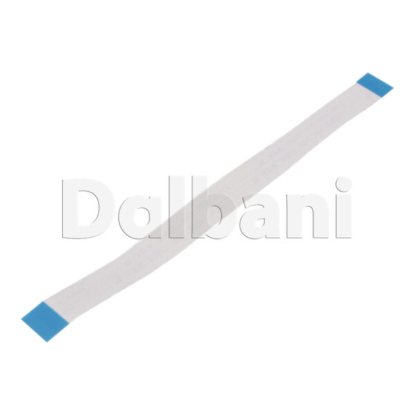 White Flex Cable FFC Flat Flexible Ribbon 0.5 Pitch 18 Pin 130 mm Type A - Image 3