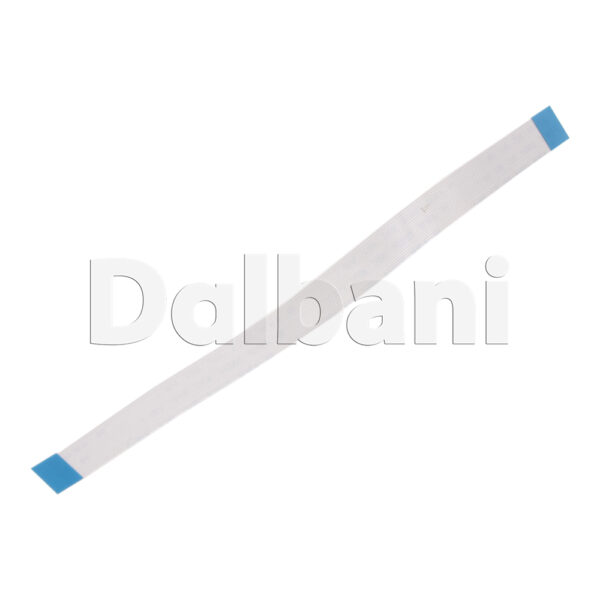 White Flex Cable FFC Flat Flexible Ribbon 0.5 Pitch 18 Pin 155 mm Type A - Image 3