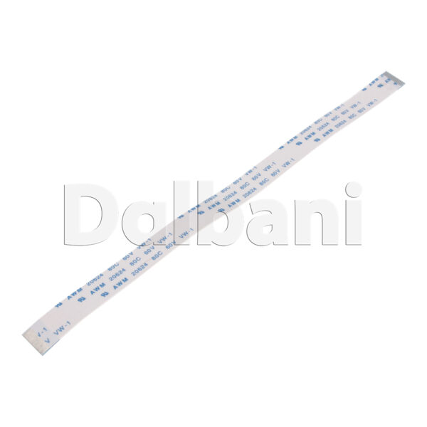 White Flex Cable FFC Flat Flexible Ribbon 0.5 Pitch 18 Pin 175 mm Type A