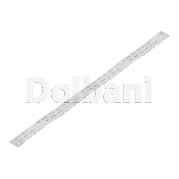 White Flex Cable FFC Flat Flexible Ribbon 0.5 Pitch 18 Pin 180 mm Type A