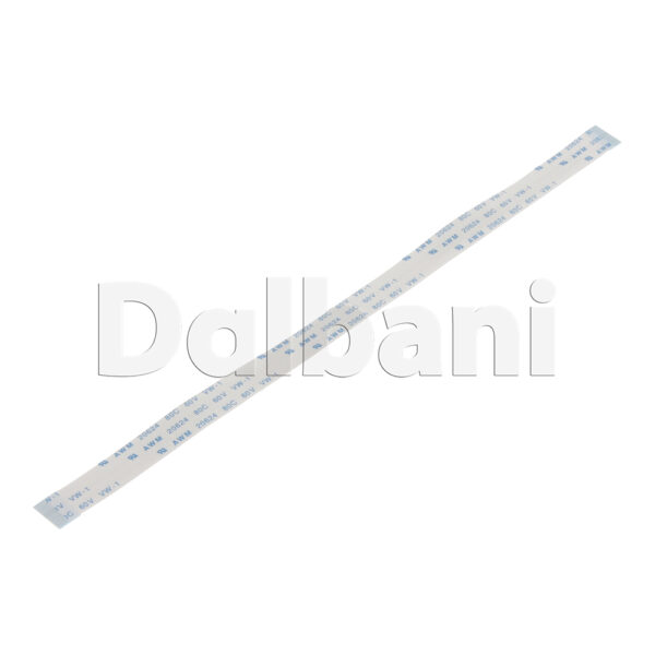 White Flex Cable FFC Flat Flexible Ribbon 0.5 Pitch 18 Pin 190 mm Type A