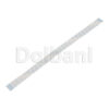 White Flex Cable FFC Flat Flexible Ribbon 0.5 Pitch 20 Pin 190 mm Type A