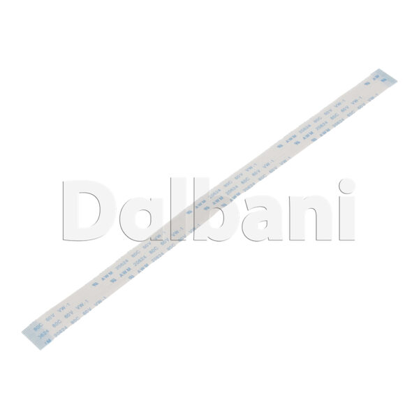 White Flex Cable FFC Flat Flexible Ribbon 0.5 Pitch 20 Pin 190 mm Type A