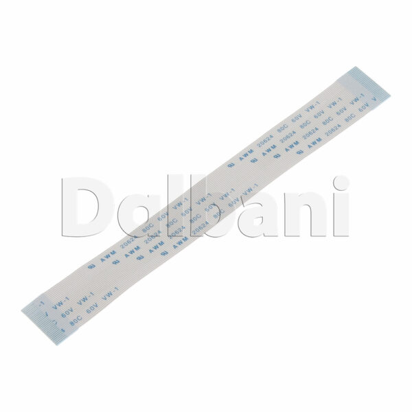 White Flex Cable FFC Flat Flexible Ribbon 0.5 Pitch 30 Pin 130 mm Type A