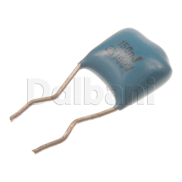 100VAC 0.00015uF Radial Ceramic Disc Capacitor