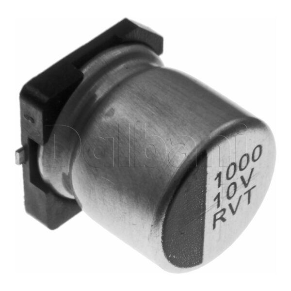 10 V 1000uF SMD Electrolytic RVT Aluminum Capacitor - Image 4