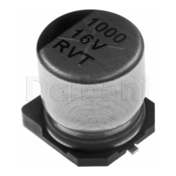 16 V 1000uF SMD Electrolytic RVT Aluminum Capacitor