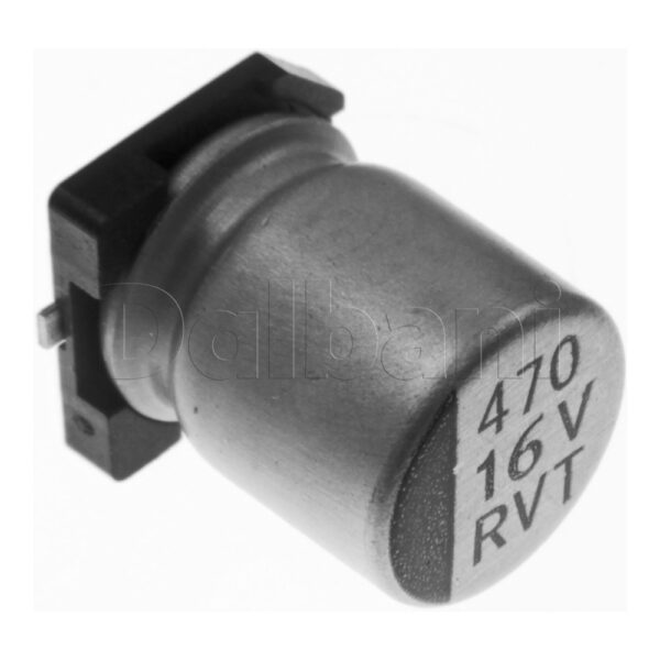 16 V 470uF SMD Electrolytic RVT Aluminum Capacitor - Image 4