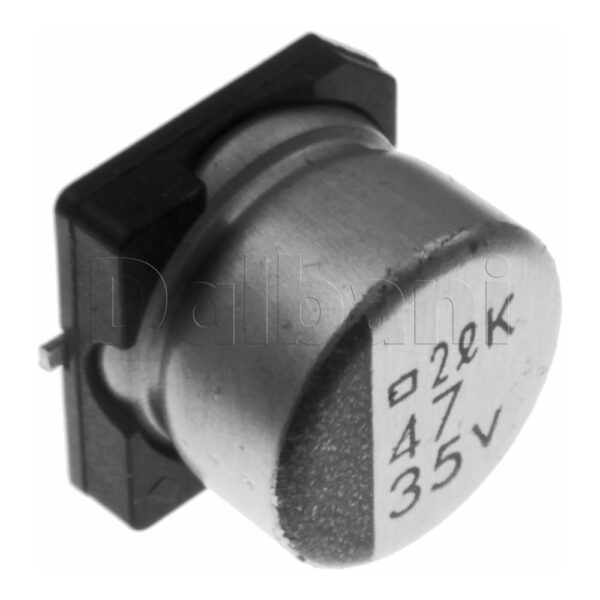 35V47MF86, New Unbranded, Smd Capacitor, 35V 47UF 8X6MM - Image 4