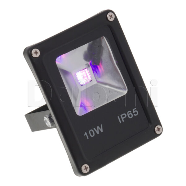 10W RGB Black Outdoor Waterproof LED Flood Light - Image 3