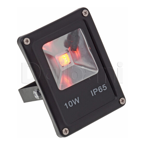 10W RGB Black Outdoor Waterproof LED Flood Light - Image 4