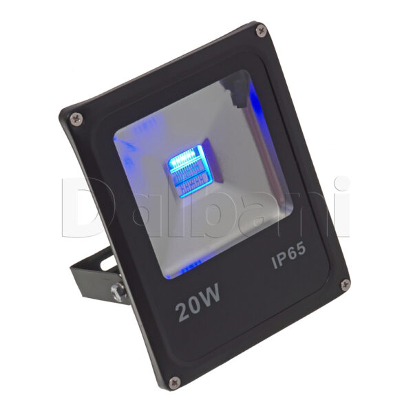 20W RGB Black Outdoor Waterproof LED Flood Light - Image 5