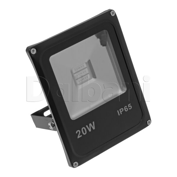 20W RGB Black Outdoor Waterproof LED Flood Light - Image 6