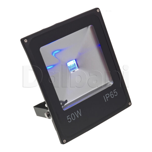 50W RGB Black Outdoor Waterproof LED Flood Light - Image 3