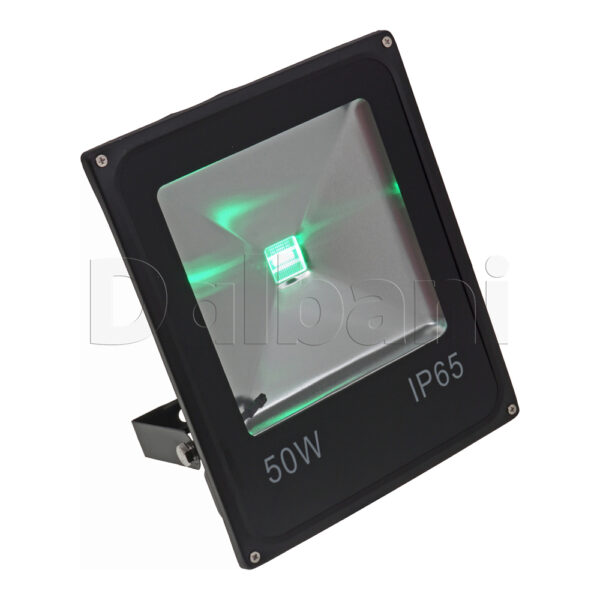 50W RGB Black Outdoor Waterproof LED Flood Light - Image 4