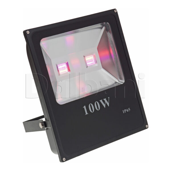 100W RGB Black Outdoor Waterproof LED Flood Light - Image 3