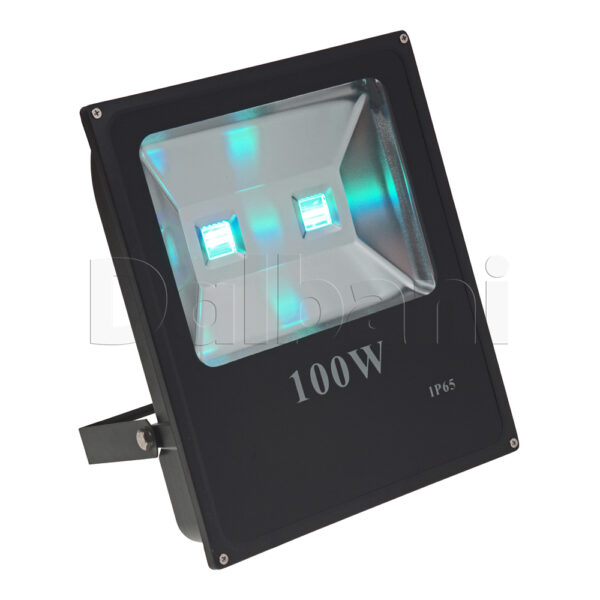 100W RGB Black Outdoor Waterproof LED Flood Light - Image 4