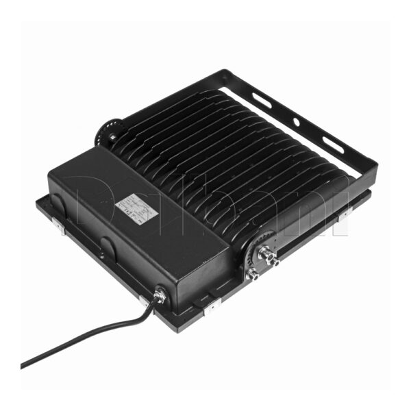 100W 6000K Black Outdoor Waterproof LED Flood Light - Image 4
