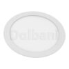 18W 3000k White Round Recessed LED Panel Light