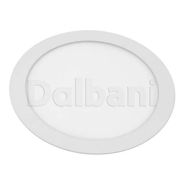 18W 3000k White Round Recessed LED Panel Light