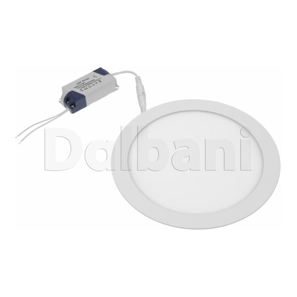 18W 3000k White Round Recessed LED Panel Light - Image 4
