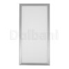 24W 6000k Silver Square Recessed LED Panel Light