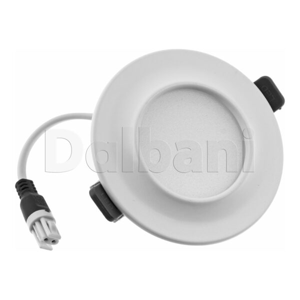 5W 6000k White Round Surface Mounted LED Panel Light - Image 3