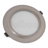 12W 6000k Nickel Pearl Round Surface Mounted LED Panel Light - Image 3