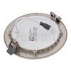 12W 6000k Nickel Pearl Round Surface Mounted LED Panel Light - Image 4