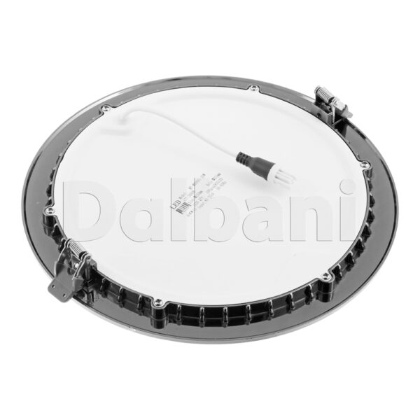 20W 6000k Black Pearl Round Surface Mounted LED Panel Light - Image 4