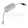 20W 6000k Black Pearl Round Surface Mounted LED Panel Light - Image 5
