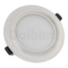9W 3000k Silver Round Surface Mounted LED Panel Light - Image 3