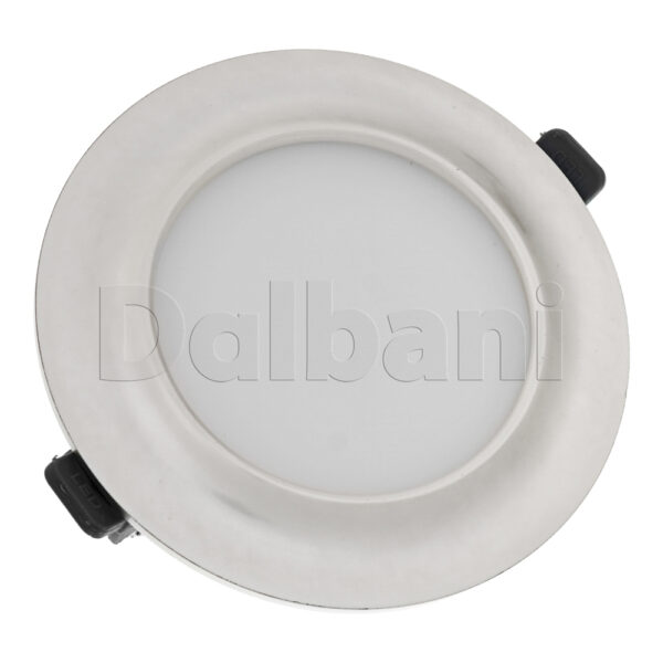 9W 6000k Silver Round Surface Mounted LED Panel Light - Image 3