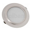12W 3000k Silver Round Surface Mounted LED Panel Light - Image 3