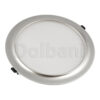 20W 6000k Silver Round Surface Mounted LED Panel Light - Image 3