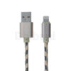 2M Lightning to USB A Data Charge Cable 0 Gold 5 - Image 3