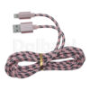 2M Lightning to USB A Data Charge Cable 0 Pink 5