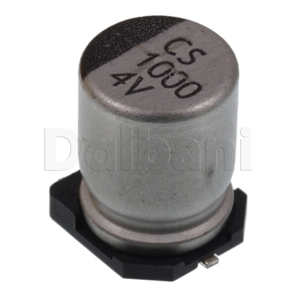 4V1000MF8105, New Unbranded, Smd Capacitor, 4V