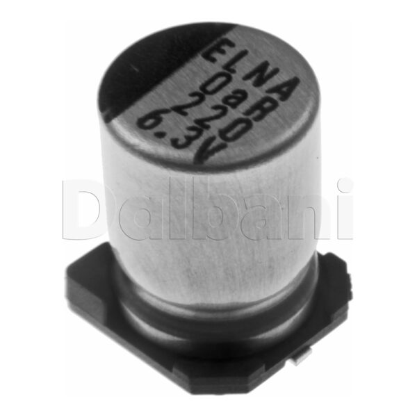 63V220MF8102,  New Elna, Smd Capacitor, 6.3V 220UF  8X10MM