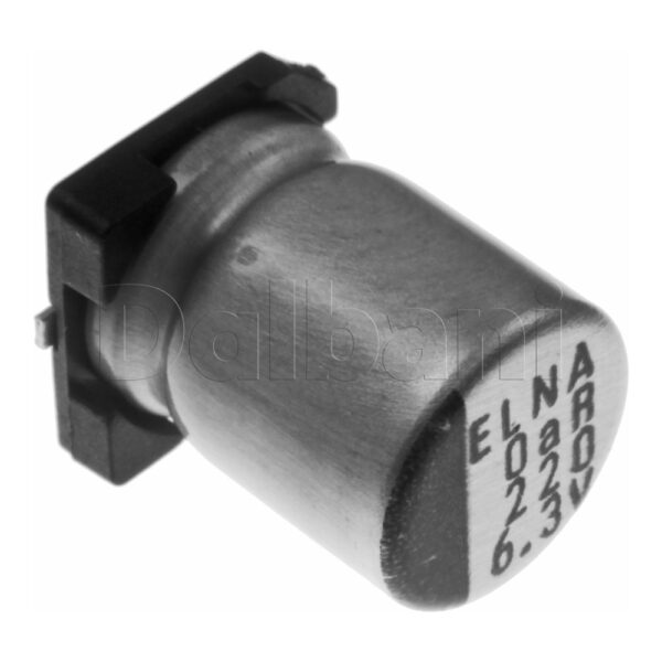 63V220MF8102,  New Elna, Smd Capacitor, 6.3V 220UF  8X10MM - Image 4