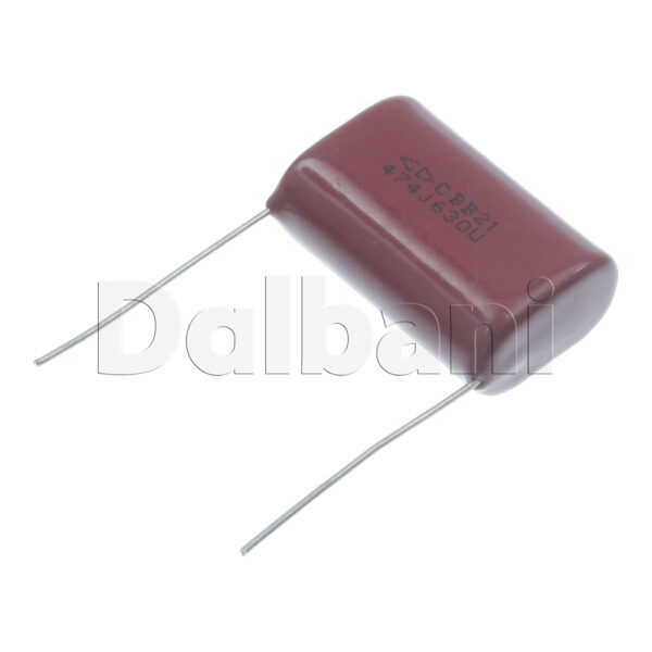 630VAC 0.47uF Radial Metallized Polypropylene Film CBB21 Film Capacitor