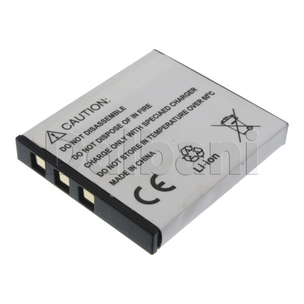 3.7V 860mAh GD-0837 Li-ion Battery For Camera - Image 3