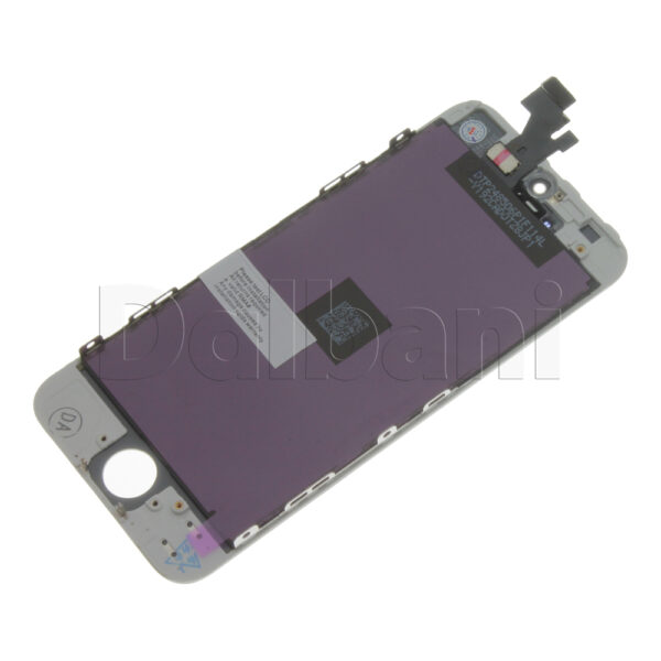 White LCD Screen with Digitizer Touch Panel for Apple iPhone 5 High Quality - Image 3