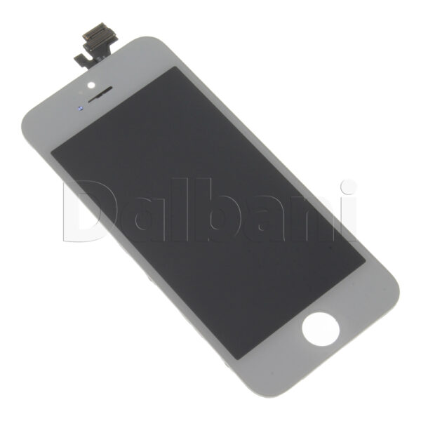White LCD Screen with Digitizer Touch Panel for Apple iPhone 5 High Quality - Image 4