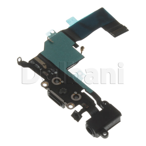 Black Charging Port for Apple iPhone 5s - Image 3