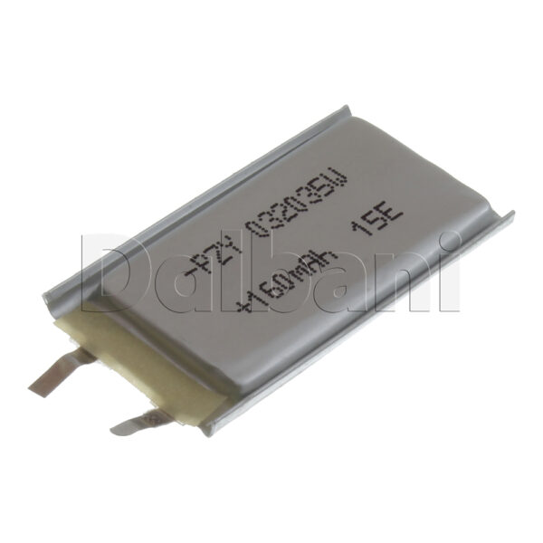 3.7V 160mAh 032035 Battery 35X20X3mm For GPS RC DIY Mobile Tablet Arduino