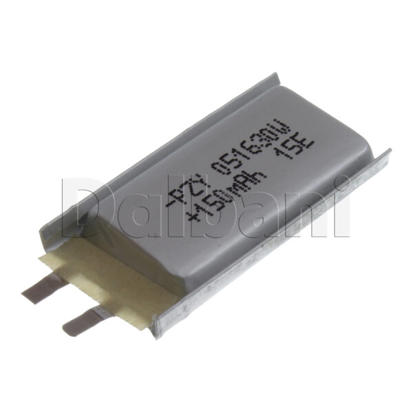 3.7V 150mAh 051630 Battery 30X16X5mm For GPS RC DIY Mobile Tablet Arduino