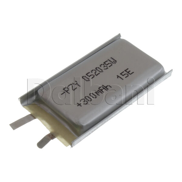 3.7V 300mAh 052035 Battery 35X20X5mm For GPS RC DIY Mobile Tablet Arduino